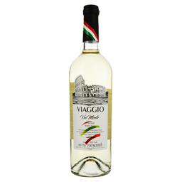 Вино Viaggio Via Monte, белое, сухое, 0,75 л