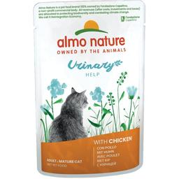 Влажный корм для кошек Almo Nature Holistic Functional Cat с профилактикой мочекаменной болезни с курицей 70 г (5297)