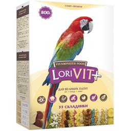 Корм для крупных попугаев Лорівіт +, полнорационный, 1 кг