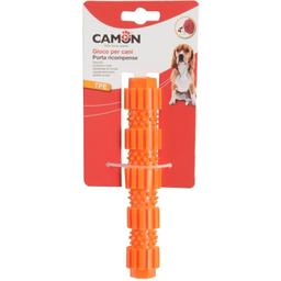 Игрушка для собак Camon Цилиндр для роздачи лакомства, термопластичная резина, 23 см, в ассортименте
