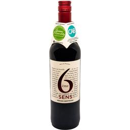 Вино Gerard Bertrand 6eme Sens Rouge, красное, сухое, 0,75 л