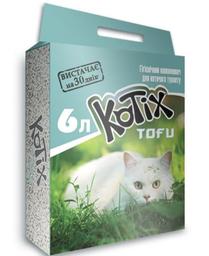 Соєвий наповнювач для туалету Kotix Tofu Classic, 6 л (TOFU Classic)