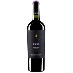 Вино Fantini Farnese I Muri Primitivo, красное, полусухое, 14%, 0,75 л (8000017138954)