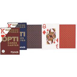 Карты игральные Piatnik Опти покерные, 1 колода, 55 карт (PT-141911)