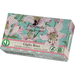 Мыло натуральное Florinda Мозаика Розовая лилия, 200 г