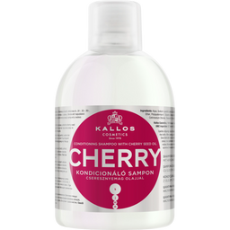 Шампунь для волосся Kallos Cosmetics KJMN Cherry відновлюючий з олією вишневих кісточок, 1 л