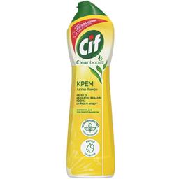 Крем для очищения Cif Clean Boost Актив Лимон 500 мл