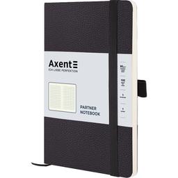 Книга записна Axent Partner Soft Skin A5- в клітинку 96 аркушів чорна (8616-01-A)