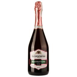 Вино игристое Bagrationi розовое, полусладкое, 12%, 0,75 л (245211)