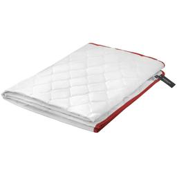 Одеяло шерстяное MirSon DeLuxe №028, летнее, 140x205 см, белое