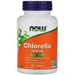 Хлорела Now Foods Chlorella 1000 мг 120 таблеток