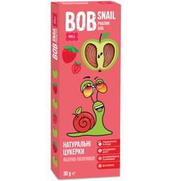 Фруктовые яблочно-клубничные конфеты Bob Snail 30 г