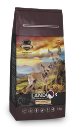 Сухий корм для собак дрібних порід Landor, ягня з рисом, 1 кг