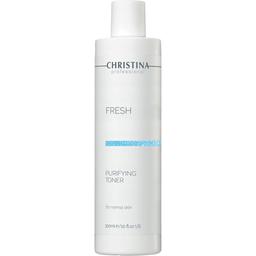 Очищающий тоник для нормальной кожи Christina Fresh Purifying Toner For Normal Skin с геранью 300 мл
