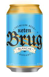 Пиво Keten Brug Blanche Elegant, светлое, 4,8%, ж/б, 0,33 л (852623)