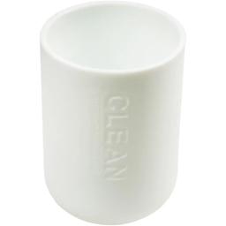 Склянка для полоскання рота Supretto, біла (75050001)