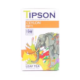 Чай черный Tipson цейлонский байховый листовой, 85 г (726000)