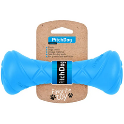 Игровая гантель для апортировки PitchDog, 19х7 см, голубой (62392)