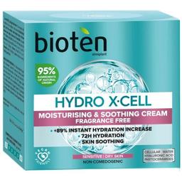 Увлажняющий и успокаивающий крем для лица Bioten Hydro X-Cell Moisturising & Soothing Cream для сухой и чувствительной кожи 50 мл