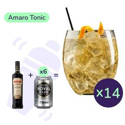 Коктейль Amaro Tonic (набір інгредієнтів) х14 на основі Averna