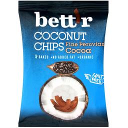 Чипсы кокосовые Bett'r с какао 40 г (762425)