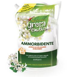 Гіпоалергенний кондиціонер-ополіскувач для прання Green Emotion Ammorbidente Busta дойпак 1.5 л