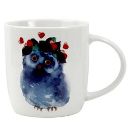 Чашка Limited Edition Romantic Owl B, 300 мл, белый с синим (12225-131114JLB)
