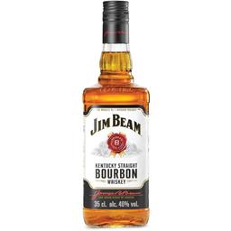 Віскі Jim Beam White Kentucky Staright Bourbon Whisky, 40%, 0,35 л