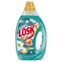 Гель для прання Losk Color Ароматерапія з ефірними оліями та ароматом Балійського лотоса та лілії, 1 л (793037)