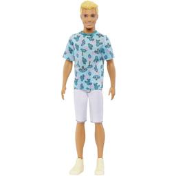 Кукла Barbie Кен Модник в футболке с кактусами, 31,5 см (HJT10)