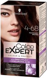 Крем-фарба для волосся Schwarzkopf Color Expert, з гіалуроновою кислотою, відтінок 4-68 (Лісовий Горіх), 142,5 мл