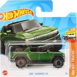 Базовая машинка Hot Wheels HW Hot Trucks GMC Hummer EV зеленая (5785)
