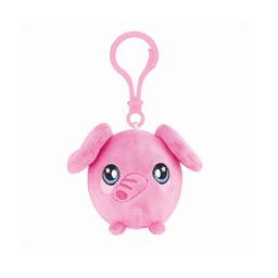 Ароматная мягкая игрушка-брелок Squeezamals S2 Милый Слон, 6 см, розовый (SQS00710E)