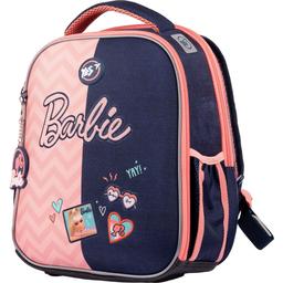 Рюкзак каркасний Yes H-100 Barbie, синій з рожевим (559111)