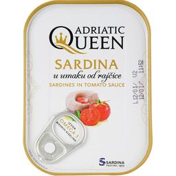 Сардины Adriatic Queen в томатном соусе 105 г (776923)