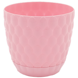 Горшок для цветов Alyaplastik Pinecone, 3 л, розовый (ALY407pink)