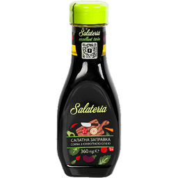 Заправка салатна Salateria соєва, з кунжутною олією, 360 г (761327)