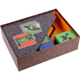 Настольный органайзер в наборе Yes Minecraft, картон, 4 предмета, разноцветный (450108)