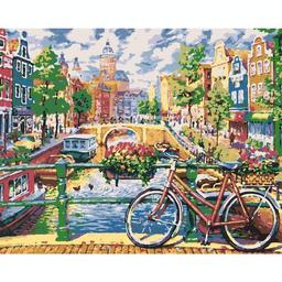 Картина за номерами Santi Літо в Амстердамі, 40х50 см (954481)