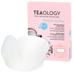 Зміцнююча та розгладжуюча маска для зони декольте Teaology White tea, 1 шт.