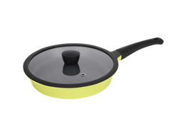 Сковорода глибока Ringel Zitrone, з кришкою, 28 см (6323423)
