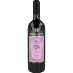 Вино La Cacciatora Merlot Veneto, червоне, сухе, 11,5%, 0,75 л