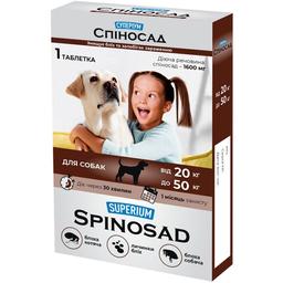 Таблетка для собак Superium Spinosad, 20-50 кг, 1 шт.