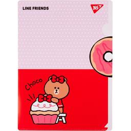 Папка-уголок Yes Line Friends, A4 (492111)