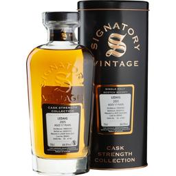 Виски Ledaig Cask Strength Collection Signatory Single Malt Scotch Whisky 64.9% 0.7 л в подарочной упаковке