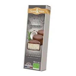 Конфеты Saveurs&Nature кокосовые Буше в молочном шоколаде, 45 г