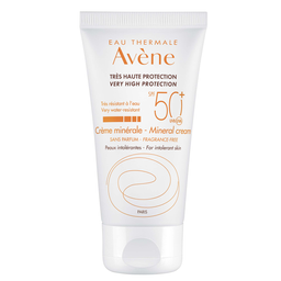 Сонцезахисний крем Avene SPF 50+ мінеральний, 50 мл (217600)