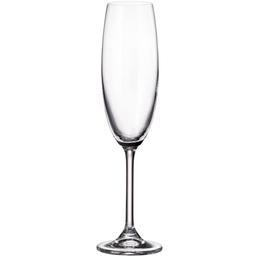 Набор бокалов для шампанского Crystalite Bohemia Colibri, 220 мл, 6 шт. (4S032/00000/220)