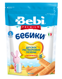Печиво Bebi Premium Бебіки Класичне, 115 г