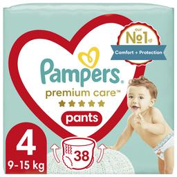 Підгузки-трусики Pampers Premium Care Pants 4 (9-15 кг), 38 шт.
